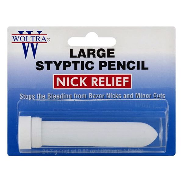 Nick Relief Large Styptic Pencil, 0.875 oz