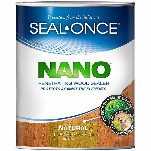 Nano Guard Premium Wood Sealer NATURAL gal