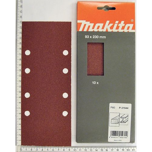 Makita P-31859 Orbital Sanding Sheets - Red