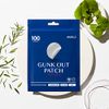 Gunk Out Patch from Avarelle | Pimple Extracting Hydrocolloid Pimple Patches for Face Blemishes, Whitehead, & Blackhead with Tea Tree Oil & Calendula Oil | Vegan, Cruelty Free, Carbonfree Certified (100 PATCHES)