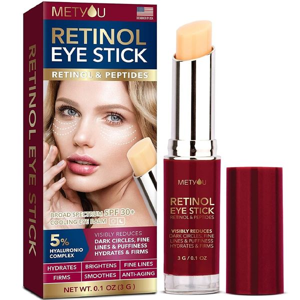 RETINOL UNDER EYE BRIGHTINER STICK, DARK CIRCLES UNDER EYE TREATMENT FOR WOMEN