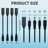 Retro Game Console Power Supply Kit - PD Fast Charging, Built-in chip, Stable Performance - Compatible with SNES/PS2/FC/SFC/SEGA MD2/MD3