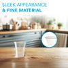 Party Essentials Soft Plastic Party Cups/Tumblers, 40 Ct, 8 oz, Clear