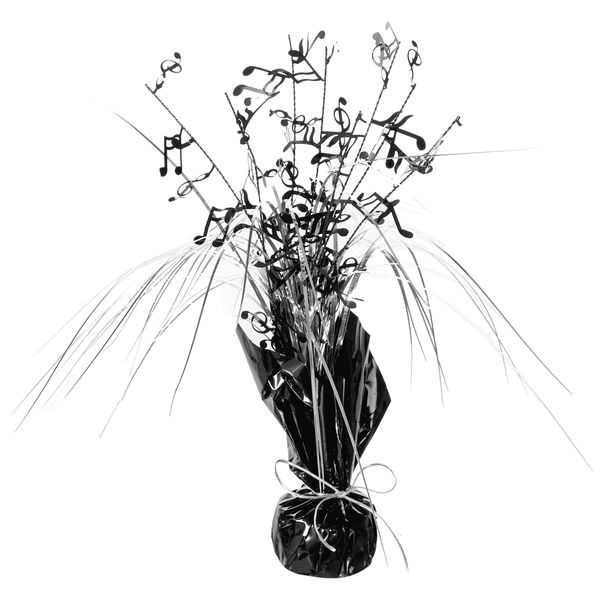 Musical Notes Gleam N Spray Centerpiece
