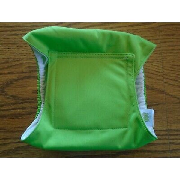 Pet Magasin Luxury Reusable Dog Diaper Single [Small] Durable  Washable green