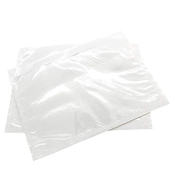 Self Adhesive Plain A6 Document Enclosed Sticky Strong Secure Postal Easy Peel & Seal Clear Plastic Wallets (2000 Plain Document Enclosed Wallets)