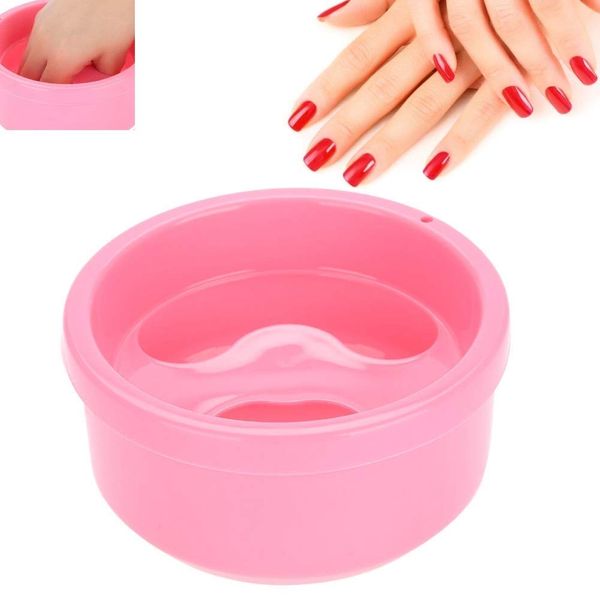 Hand Soak Bowl, Nail Art Hand Wash Soak Bowl Thickened Polish Treatment False Nail Removal Bowl Manicure Tool