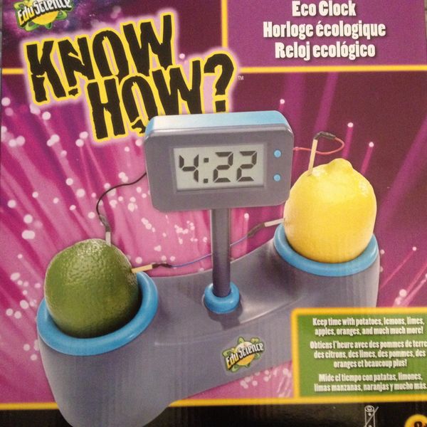 Edu Science Know How? Eco Tech Clock