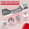 12030 10 Pcs 3/8" Drive Metric Flare Nut Socket Set Fuel Line Socket Wrench Tool