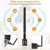Long Range USB Bluetooth 5.3 Adapter for Desktop PC - 328FT Wireless Transfer for Mouse, Keyboard, Headphones - Win11/10/8.1 Support