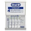 iO Series Gentle Care Replacment Brush Head for Oral-B iO Series Electric Toothbrushes, White, 4 Count