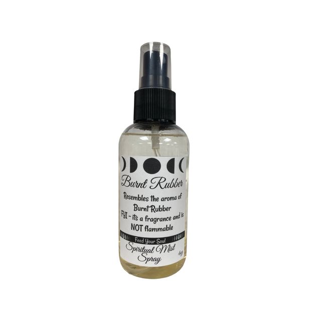 Burnt Rubber-4oz Bottle Scent Spray. Body/Room Spray