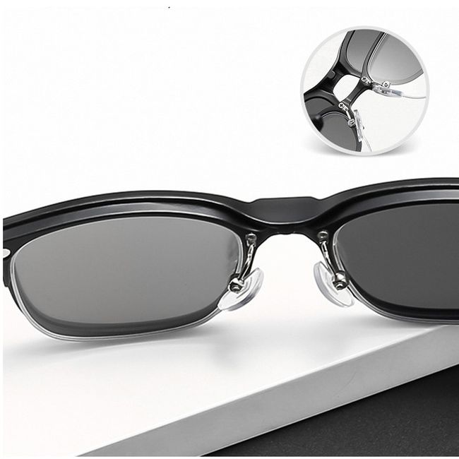 6 In 1 Men Women Polarized Optical Magnetic Clip on Sunglasses