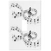 Sheet Music Wallplate Decorative Switch Plate Cover (1 Gang - Single Toggle)