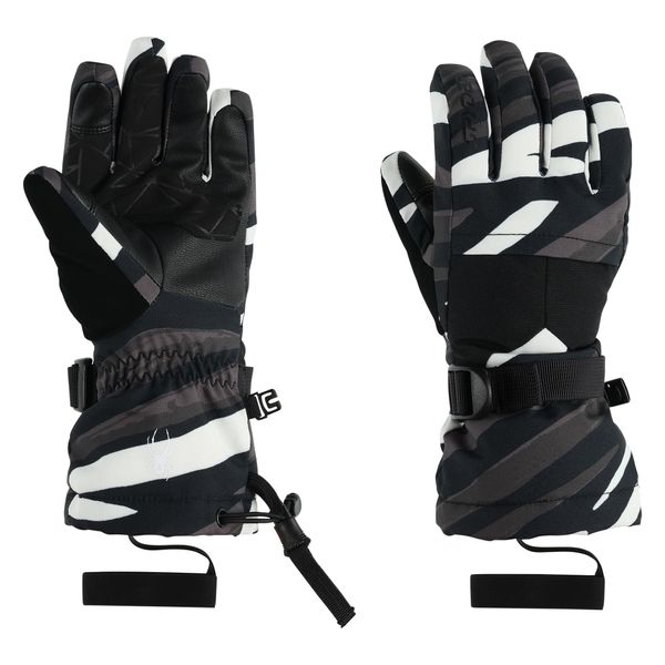 Spyder SYNTHESIS SKI GLOVES, Girls, Tiger Polar, XL
