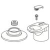 LIXIL (INAX) Shower / Bath Switching Handle [Model Number: A-2110]