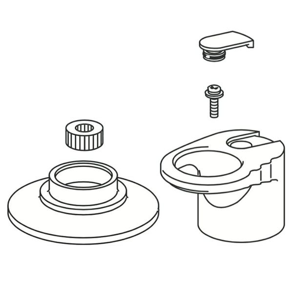 LIXIL (INAX) Shower / Bath Switching Handle [Model Number: A-2110]