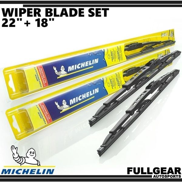 22" & 18" WIPER for MICHELIN HIGH PERFORMANCE WINDSHIELD WIPER BLADES 25-220/180