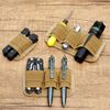 HOUSON 3 PCS EDC Elastic Organizer Patch, Tactical Bag Insert Elastic Bracket Secured with Hook Fastening