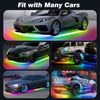 For Dodge Durango SRT RT 6PCS RGB LED Underglow Lighting Kit Neon Strips Lights