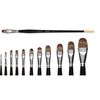 Raphael Kevrin+ 8772 Synthetic Blend Brush, Filbert, 4, Natural