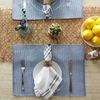 DII Basic Napkin Ring Collection, Decorative Rustic Farmhouse Style, Large Set, White Wash Finish, 6 Piece