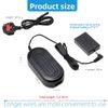 Glorich ACK-E17 Replacement AC Power Adapter Kit for Canon EOS M3, EOS M5, EOS M6 Mirrorless Digital Cameras (With DC Coupler DR-E17)