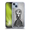 Head Case Designs Eyepatch Gothic Doll Sketches Soft Gel Case Compatible With Apple iPhone 14 Plus