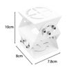Hsthe Sea Universal Joint Mount Bracket for Security Camera Extendable Mounting Pole Mount Adapter for Security Surveillance Cameras