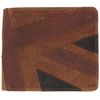 Union Jack Leather Mustard Wallet