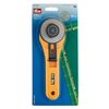 Prym Rollschneider Jumbo 60 mm, Edelstahl, Gelb