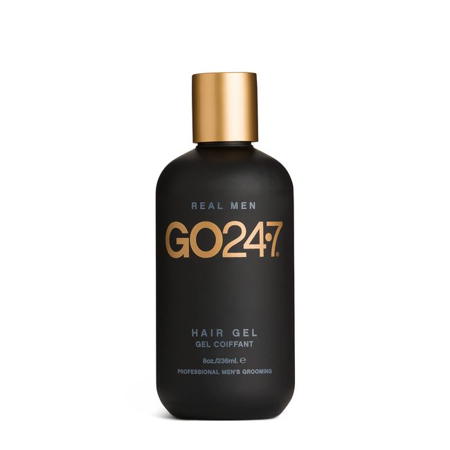 GO247 Hair Gel - Strong Hold, Natural Finish, 8 Oz