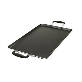 Ecolution Easy to Clean, Comfortable Handle, Even Heating, Dishwasher Safe  Pots and Pans, 11-Inch Griddle, Black