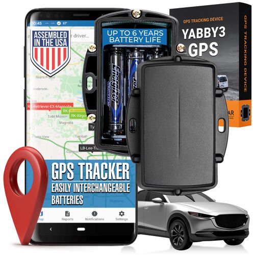 LoneStar Tracking Hidden GPS Tracker Device Yabby3 – 4G/5G Weatherproof Car, Trailer, Vehicle & Asset Tracking, Anti-Theft Satellite Tracking, Real-Time Location & Security(Low Cost Subscription Plan)