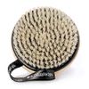 KoluaWax Exfoliating Brush, Body Scrubber for Wet or Dry Brushing, Waxing Prep for Skin and Ingrown Hair, Soft Bristle for Scrubbing, Lymphatic Drainage and Blood Circulation Improvement