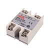 Coliao 4pcs Solid State Relay SSR-25DA DC to AC Input 3-32VDC to Output 24-380VAC 25A 250V Solid State Relay Module