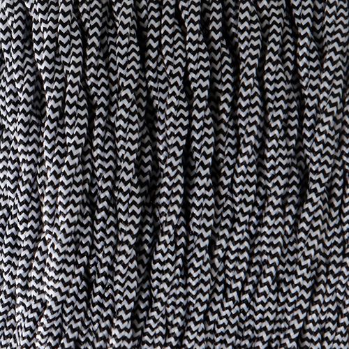 5 Meter Vintage 3 Core Round Electric Cable Fabric Covered Wire Italian Braided 0.75 mm Electrical Cable Flexible Wire for Lighting Other Appliances