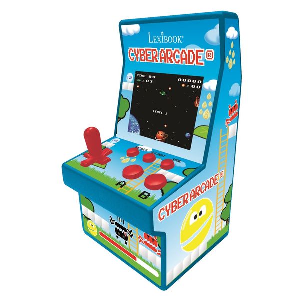 Lexibook Cyber Arcade Console, 200 Games, 2.8’’ LCD Colour screen, JL2940