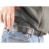 Barsony Black Leather IWB Holster for Taurus 731, 856 Right