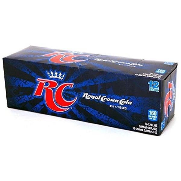 RC Cola Soda, 12 fl oz cans, 12 pack