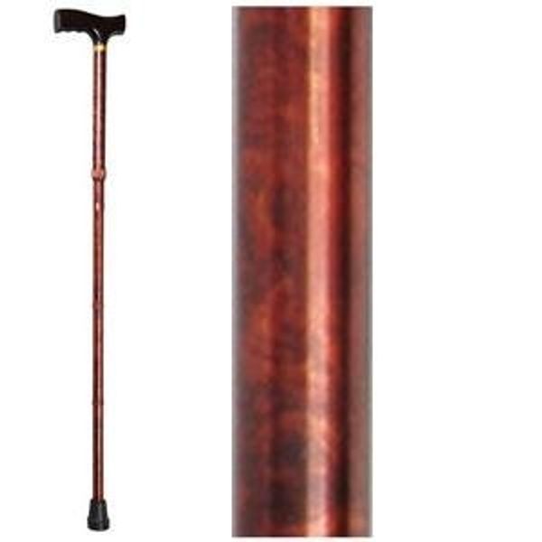 Able2 Folding Adjustable Walking Stick (L33-37ins), 1-I: Birds Eye Maple by able 2