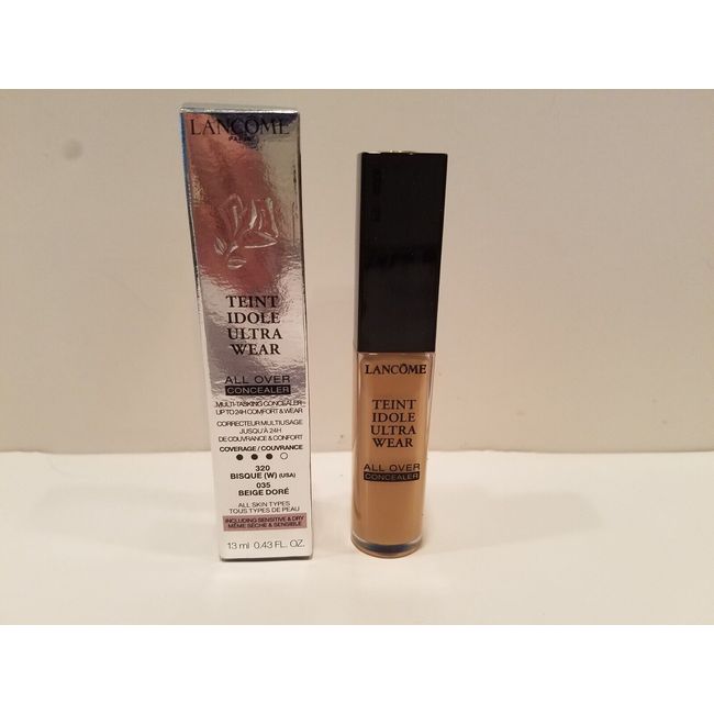 Lancome Teint Idole Ultra Wear All Over Concealer #320 Bisque (W) 0.43 Fl Oz