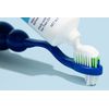 Dr. B Dental Solutions Ergonomic Denture and Mouth Toothbrush, Extra Soft Bristles Removes Adhesives, Food, Stains and Odors, Single Blue Pack