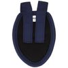 ZETT BLM3A Baseball Hard/Soft Softball Throat Guard, Navy