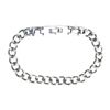 Pure Ge (Germanium) Attached Titanium Lightweight Curb Bracelet (L)