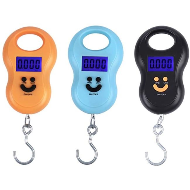 50kg/10g Portable Travel LCD Digital Hanging Luggage Scale Electronic  Weight USA