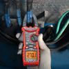 KAIWEETS 6000 Count Automatic Range Clamp Meter Tester AC | DC Current AC | DC Voltage T-RMS Capacitance Resistance Diode Temperature Conduction Measurement with NCV Function Japanese Instruction
