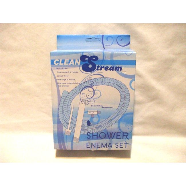 CleanStream Shower Enema Set NIOB new by XR Brands