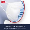 3M Mask Virus Splash Protection KF94 Non-Woven Fabric Comfortable Shape Close Fit 3D Black 3 Pieces KF94BK3
