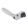 2 in 1 Drive Ratchet Handle Wrench Socket Spanner 1/4" 72T Flexi Head Flattop
